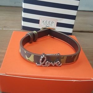 Camo Bracelet, Army wife bracelet